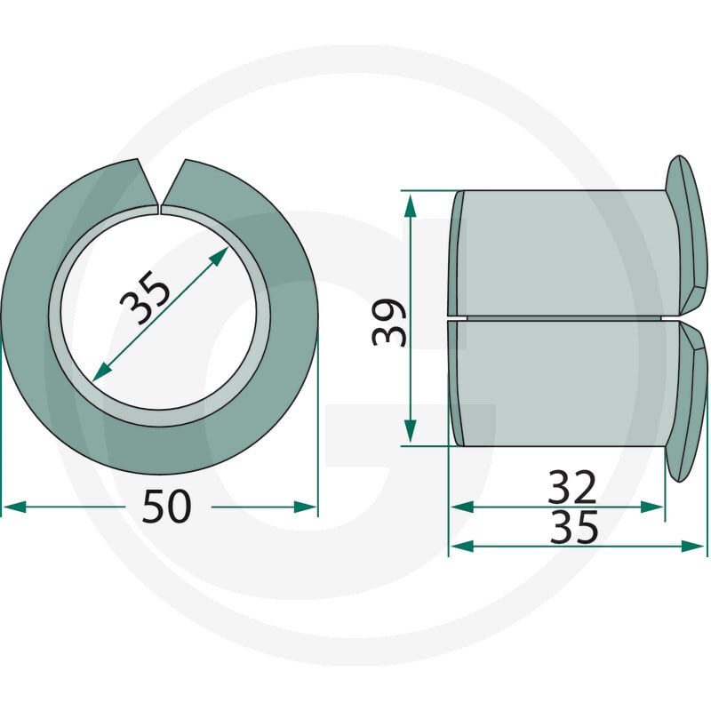 GRANIT Tulejka kołnierzowa 64701142800F - Sklep PoltechParts