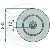 GRANIT Talerz ślizgowy 647014470F - Sklep PoltechParts