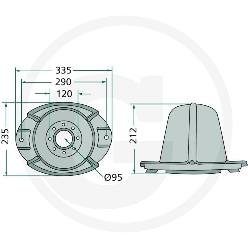 GRANIT Tarcza tnąca 647150034.5F - Sklep PoltechParts