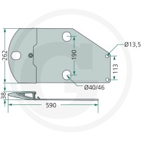 GRANIT Płoza 647150047.0F - Sklep PoltechParts