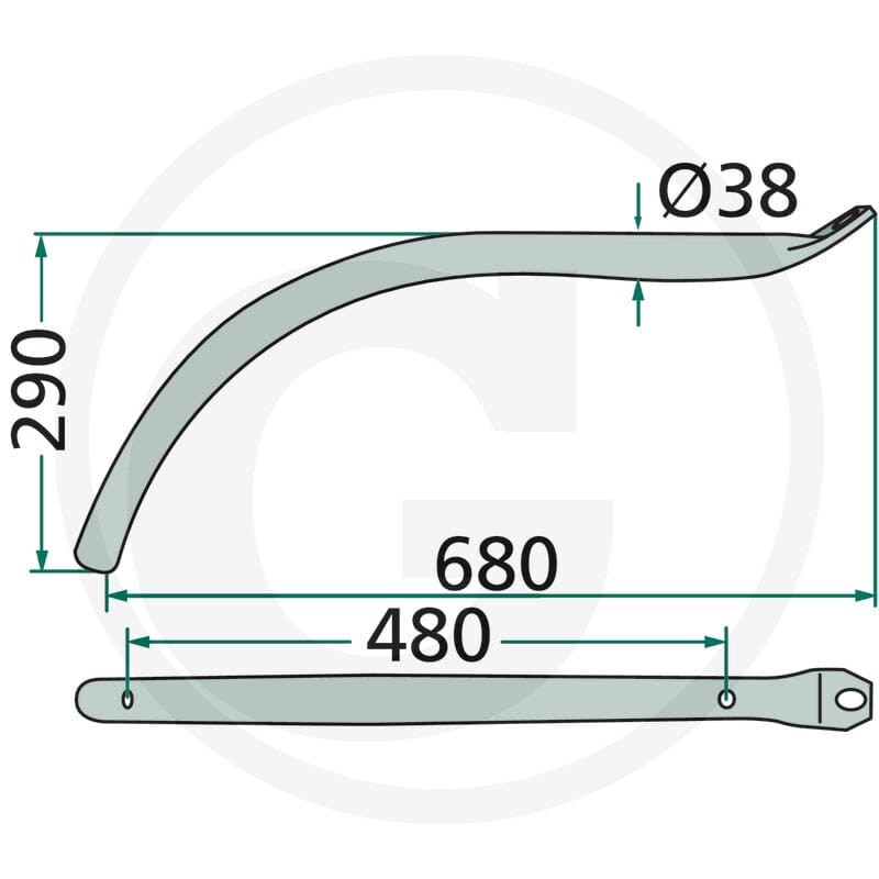 GRANIT Ramię palca 647153065.2F - Sklep PoltechParts