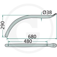 GRANIT Ramię palca 647153065.2F - Sklep PoltechParts
