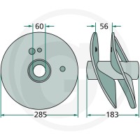 GRANIT Tarcza krzywkowa 647160007F - Sklep PoltechParts