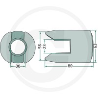 GRANIT Sprzęgło kłowe 647010451F - Sklep PoltechParts