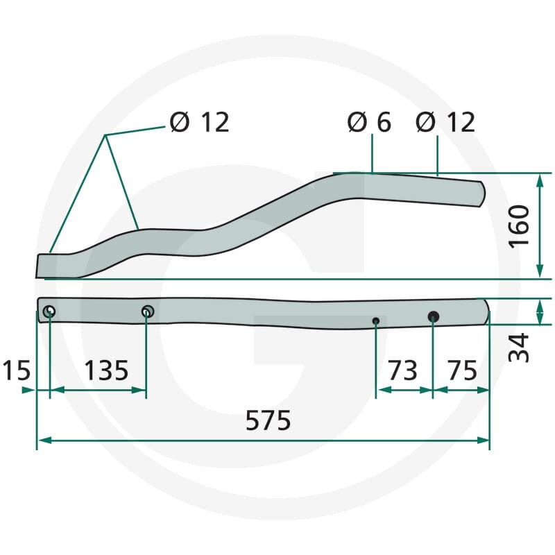 GRANIT Ramię palca 647015089F - Sklep PoltechParts