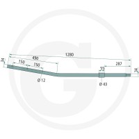 GRANIT Ramię palca 647016787F - Sklep PoltechParts