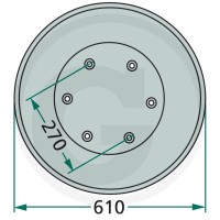 GRANIT Talerz ślizgowy 64706580103F - Sklep PoltechParts
