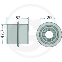 GRANIT Piasta koła 64706580395F - Sklep PoltechParts
