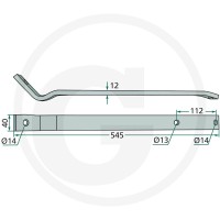 GRANIT Ramię palca 64706580455F - Sklep PoltechParts