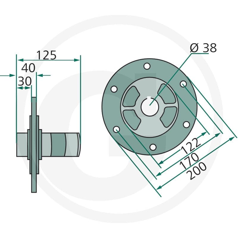 GRANIT Piasta 647101140F - Sklep PoltechParts