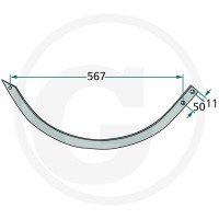 GRANIT Igła 6471110220812F - 6471110220812F - Sklep rolniczy PoltechParts