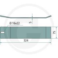 GRANIT Płoza 6472082426F - Sklep PoltechParts