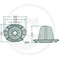 GRANIT Tarcza tnąca 647230232.2F - Sklep PoltechParts
