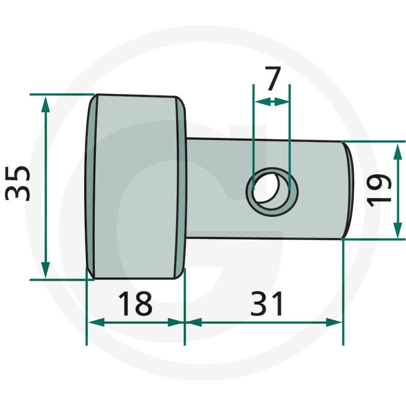 GRANIT Rolka toczna 647162071F - Sklep PoltechParts