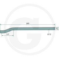 GRANIT Ramię palca 647010729F - Sklep PoltechParts
