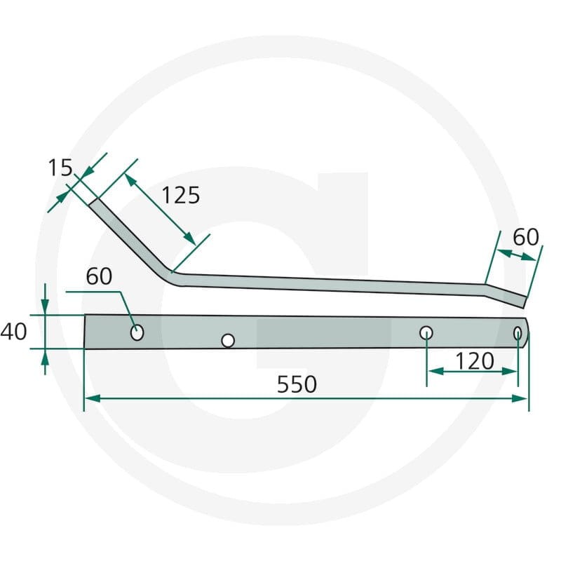 GRANIT Uchwyt palca 6470670220F - 6470670220F - Sklep rolniczy PoltechParts