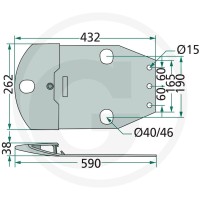 GRANIT Płoza 647150269.1F - Sklep PoltechParts