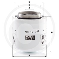 MANN FILTER Filtr oleju 565WH10007 | poltechparts.pl