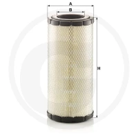 MANN FILTER Filtr powietrza 565C19005 - 565C19005 - Sklep rolniczy PoltechParts