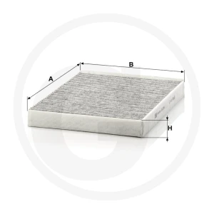 MANN FILTER Filtr powietrza kabiny CUK 2842 565CUK2842
