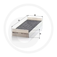MANN FILTER Filtr powietrza kabiny 565CUK4795 - 565CUK4795 - Sklep rolniczy PoltechParts