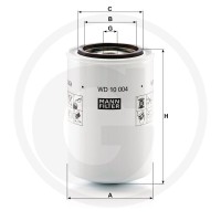 MANN FILTER Filtr oleju hydraulicznego 565… | poltechparts.pl