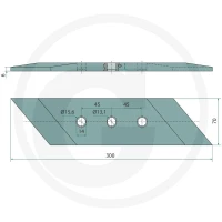 GRANIT Dziób wymienny 5604700015 - 5604700015 - Sklep rolniczy PoltechParts