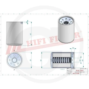 HIFI Filtr oleju hydraulicznego/przekładniowe 5672102