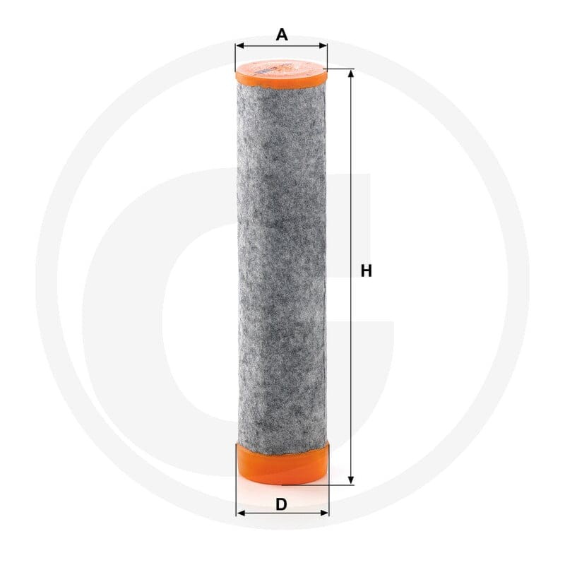 MANN FILTER Filtr powietrza wtórnego 565CF7001 - 565CF7001 - Sklep rolniczy PoltechParts