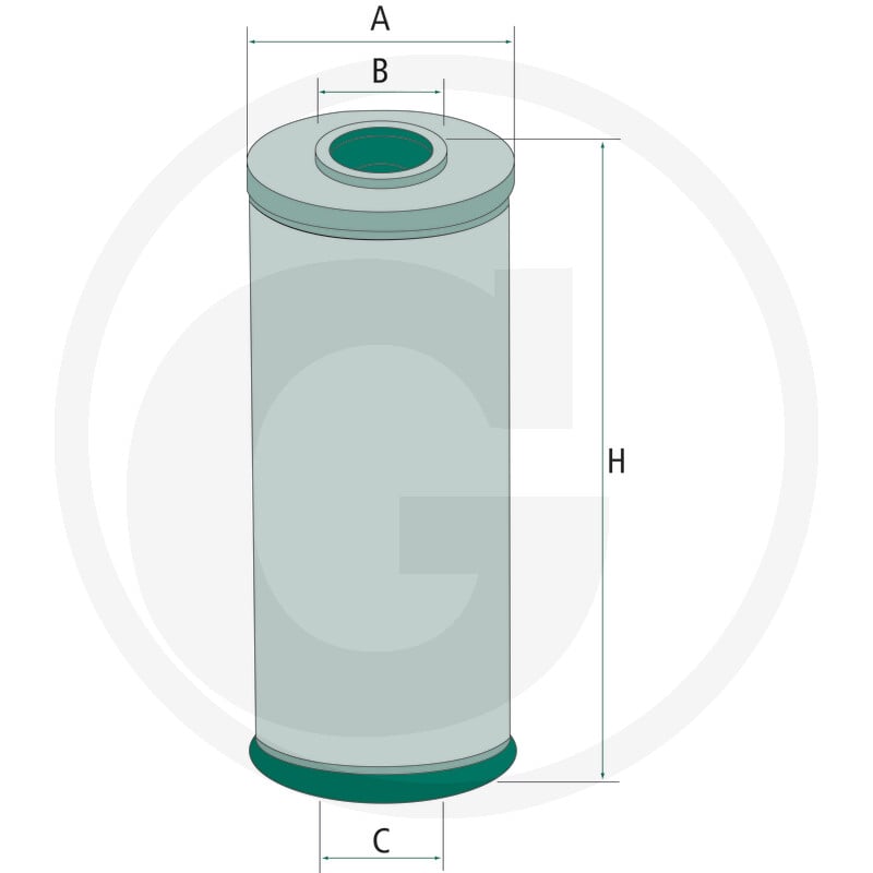 MANN FILTER Filtr oleju silnikowego 565H719.2 - 565H719.2 - Sklep rolniczy PoltechParts