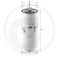 MANN FILTER Filtr oleju silnikowego 565W11102.35 - 565W11102.35 - Sklep rolniczy PoltechParts