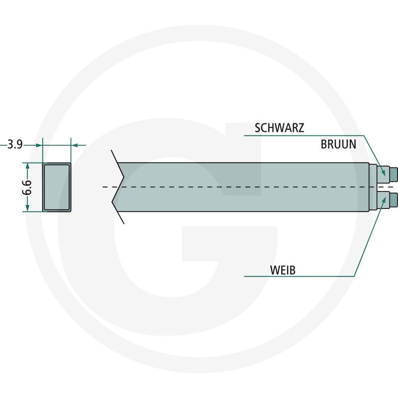 GRANIT Przewód elektryczny 50751274332 - Sklep PoltechParts