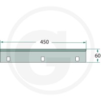 GRANIT Nóż 525525560 - 525525560 - Sklep rolniczy PoltechParts