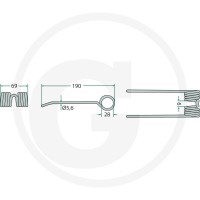 GRANIT Palec podbieracza 5259182380 | poltechparts.pl