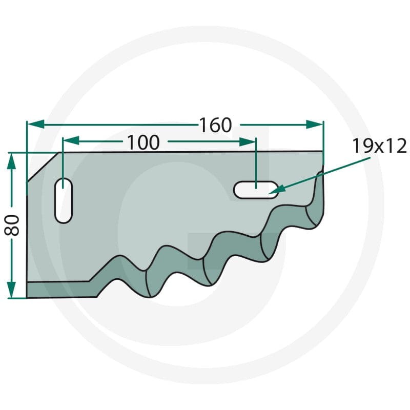 GRANIT Nóż 527527244 - 527527244 - Sklep rolniczy PoltechParts