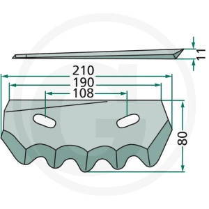 GRANIT Nóż 527527338