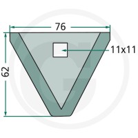 GRANIT Nóż 527527341 - 527527341 - Sklep rolniczy PoltechParts
