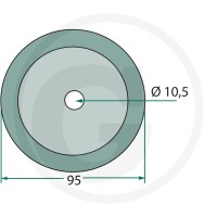 GRANIT Nóż 527527402 - 527527402 - Sklep rolniczy PoltechParts