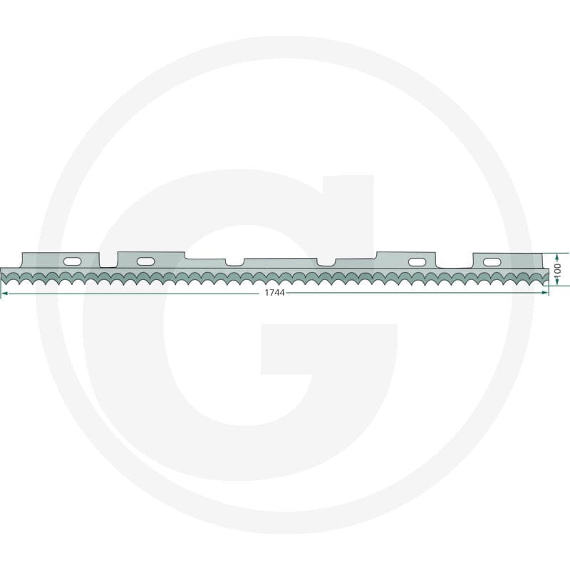 GRANIT Nóż tnący 52761467 - 52761467 - Sklep rolniczy PoltechParts