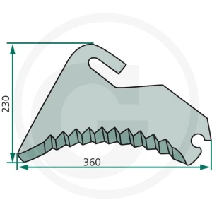 GRANIT Nóż 52500014F