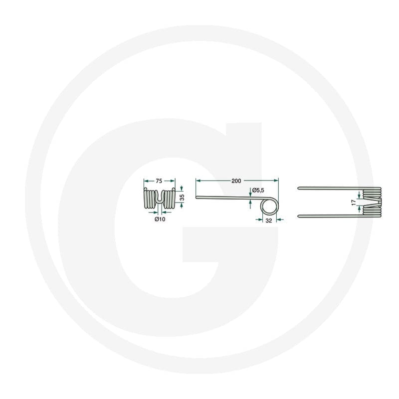 GRANIT Palec podbieracza 5250940530200 | poltechparts.pl