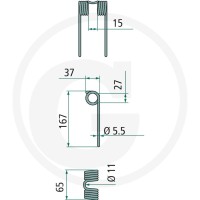 GRANIT Palec podbieracza 52516618868 | poltechparts.pl
