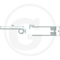 GRANIT Palec podbieracza 525436151 | poltechparts.pl