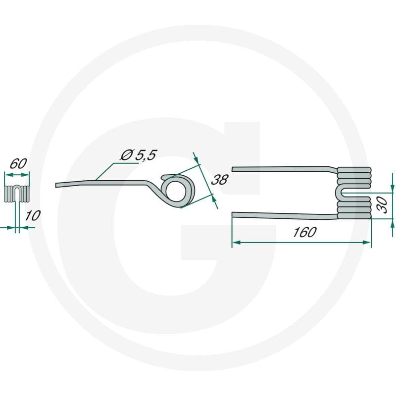 GRANIT Palec podbieracza 52551459 | poltechparts.pl