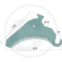 GRANIT Nóż 525525200 - 525525200 - Sklep rolniczy PoltechParts