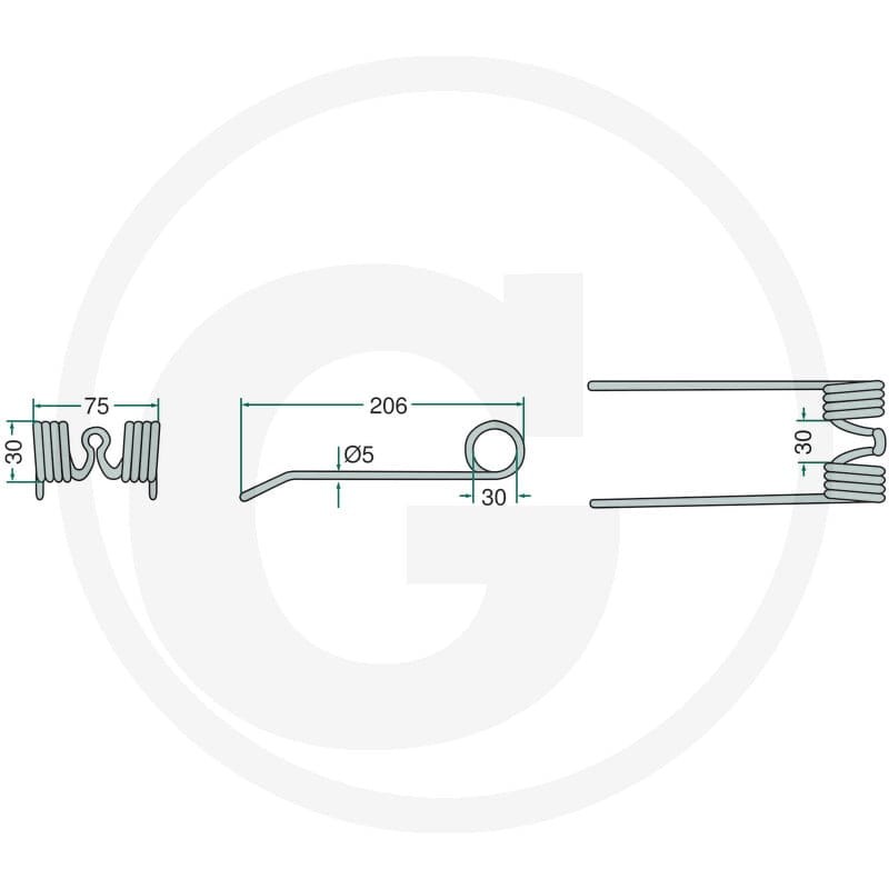 GRANIT Palec podbieracza 5258072970 | poltechparts.pl