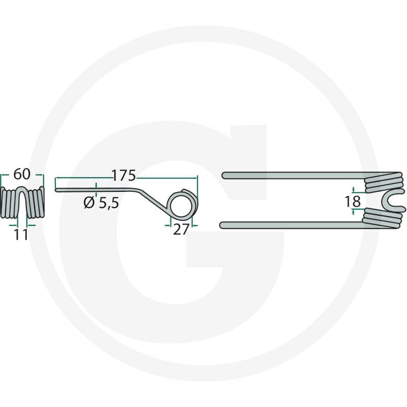 GRANIT Palec podbieracza 525B070220831125 | poltechparts.pl