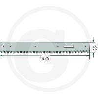 GRANIT Nóż tnący 52728602502F - 52728602502F - Sklep rolniczy PoltechParts