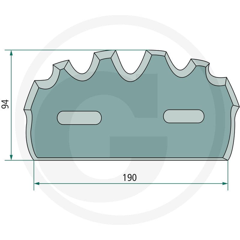GRANIT Nóż 527527393 - 527527393 - Sklep rolniczy PoltechParts