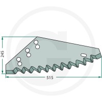 GRANIT Nóż 527527421 - 527527421 - Sklep rolniczy PoltechParts